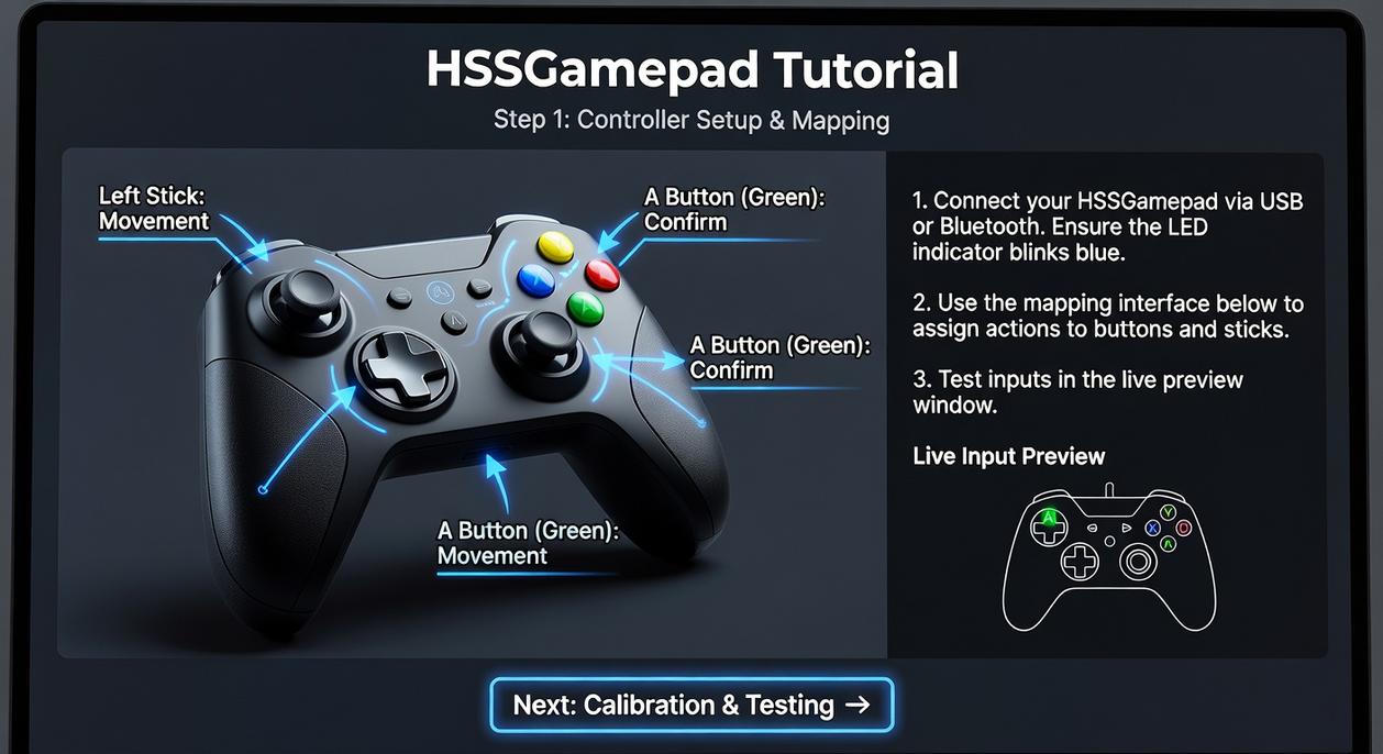 hssgamepad tutorial